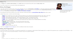 Desktop Screenshot of binnyva.com